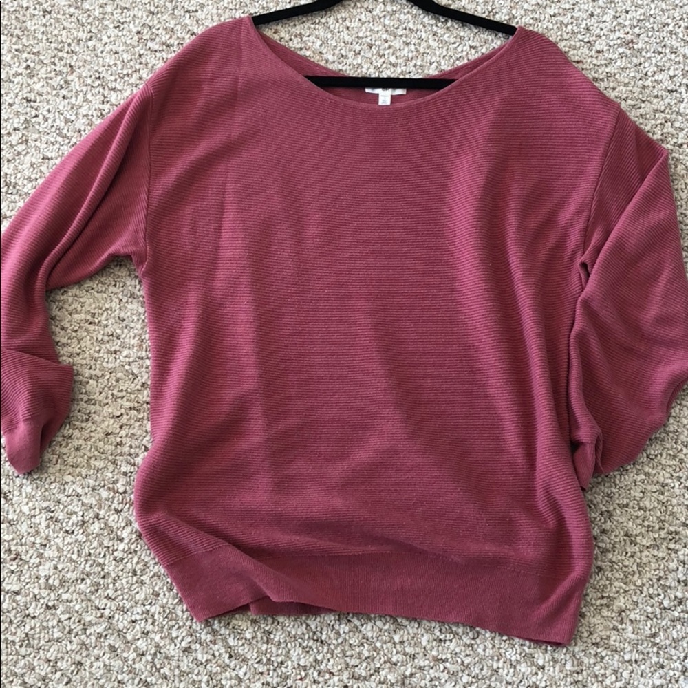 BP Boatneck Ribbed Pullover - Picture 3 of 3